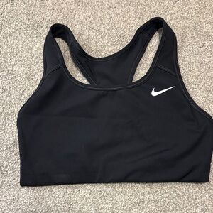 Nike Women's Black and White Sports Bra